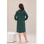 Nusaibah Cotton Blend Fleece Above Knee Bathrobe-1942068336-1942068348