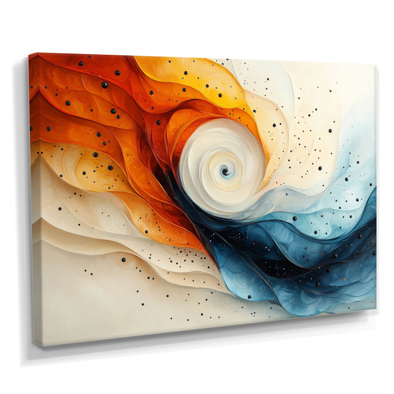Maziarz - Abstract Large Wall Art, H 34 po x l 44 po, Toile tendue, Ne s'applique pas