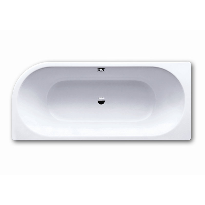 Centro Duo 66.9291'' x 29.5276'' Drop-In Soaking Porcelain Enameled Steel Bathtub