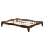 Structure de lit plateforme en bois de bambou massif-831976777