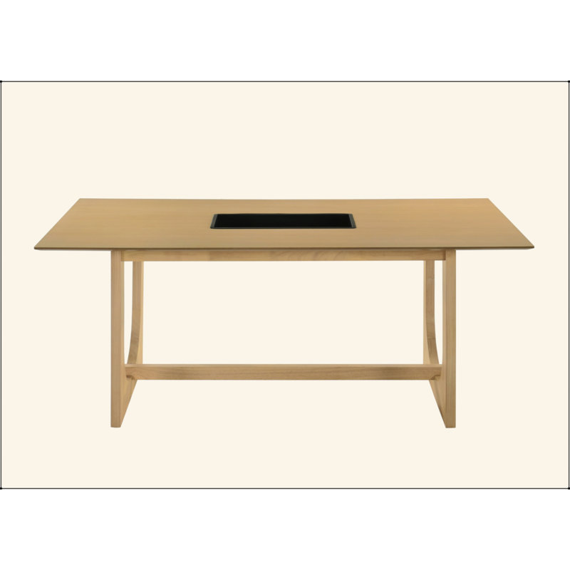 Blayde Natural Finish Dining Table