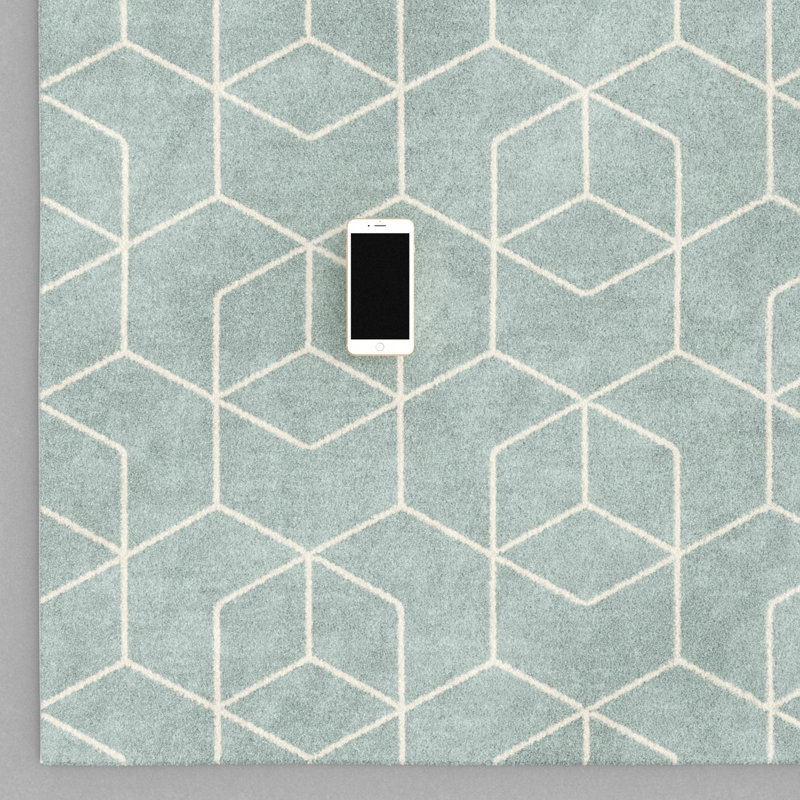 Norvan Geometric Area Rug, Rectangle 200 x 290cm