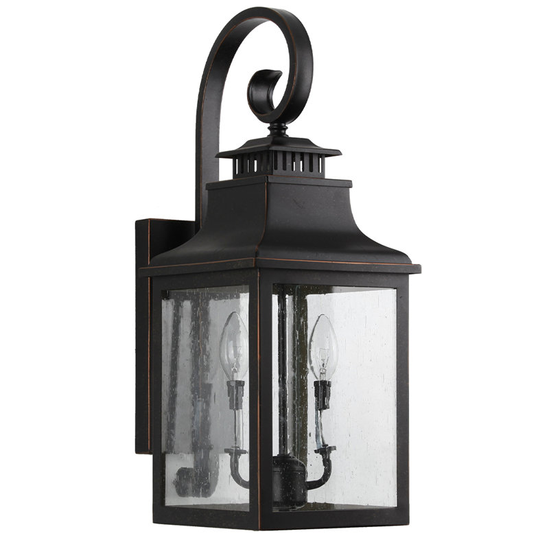 Morgan 23'' Hardwired Outdoor Lantern, Oil Rubbed Bronze