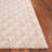 Genre 350 Hand Tufted Wool/Cotton Geometric Rug in Pink/Ivory-108597736