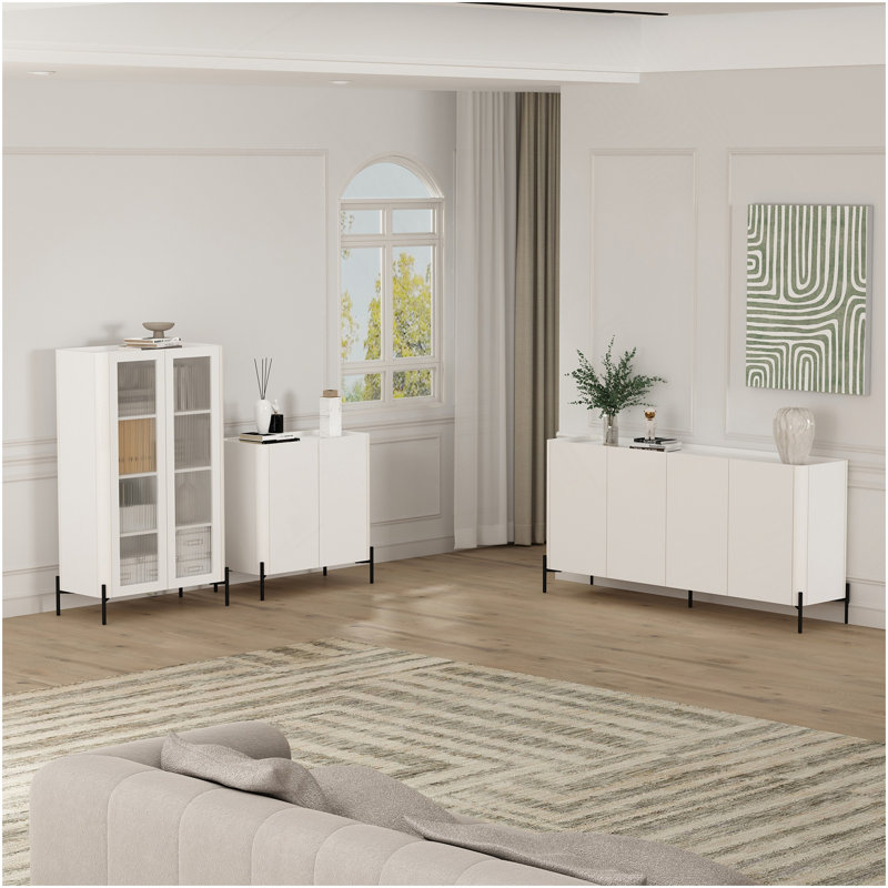 Buffet blanc Abbey, Blanc