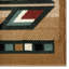Tapis beige / vert Araud