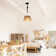 Elena Rattan Plug-in Swing Arm Sconce with Bulb Included