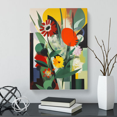Bauhaus Flowers Vol.4 - Wrapped Canvas