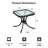18In Square Outdoor Side Table,Black-1221109224