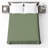 Solid Light Green Quilted Bedspread All Sizes-126175159