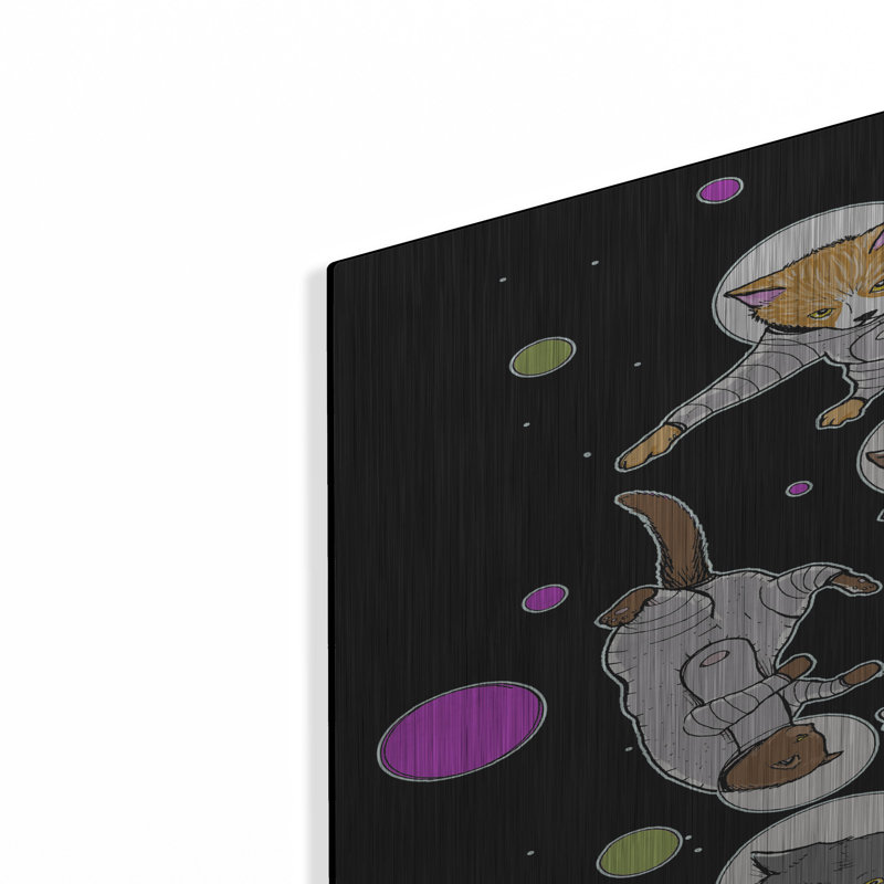 «Space Cats» par Craig Snodgrass, H 36 po x l 24 po