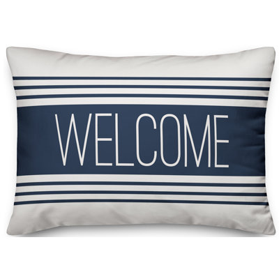  Coussin lombaire intérieur / extérieur Welcome Farmhouse