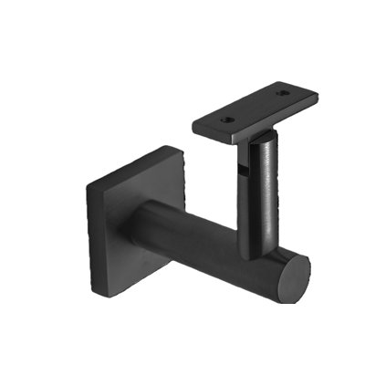 Concrete Mount Handrail Bracket with Square Rose and Flat Plate