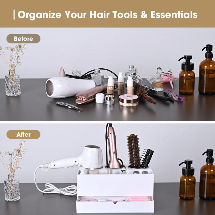 Hair Tool Organizer, Hair Styling Tool Organizer