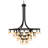 58 - Light Dimmable Tiered Chandelier