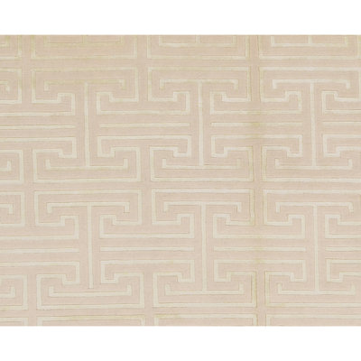 Windsom Geometric Area Rug in Beige