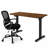 Ovidia Standing & Height-adjustable Desks Office Set with Office Chair-1464620845-1456793975-1456793974