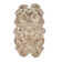Tapis chocolat en peau de mouton Chatterton