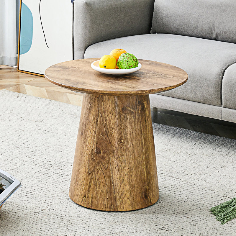 Table basse ronde en bois