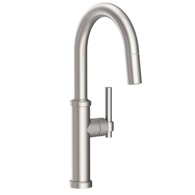 Seager Prep/Bar Pull Down Faucet, Stainless Steel (PVD)