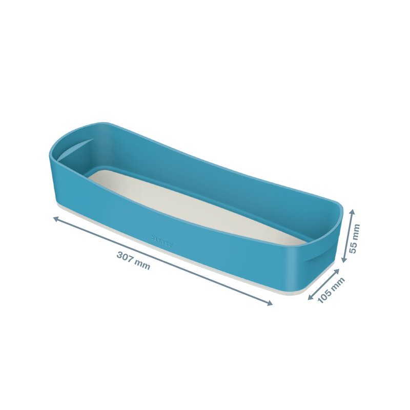 Leitz Cosy Decorative Bin, Blue