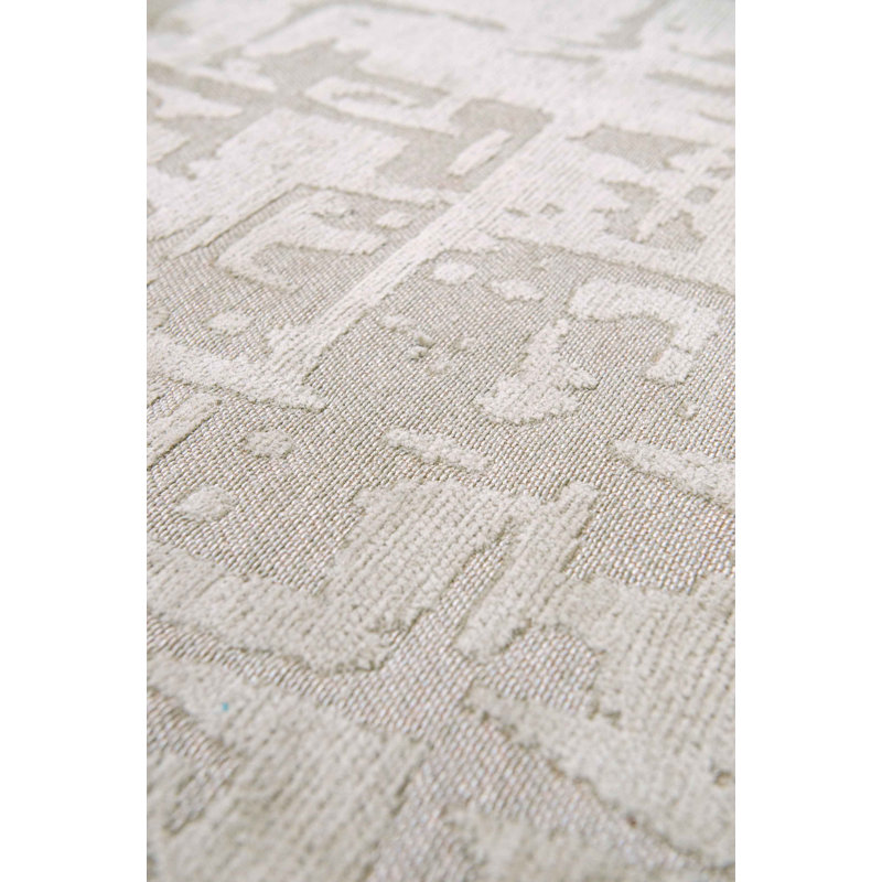 No Pattern And Not Solid Colour Area Rug, Round 140cm