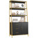 68.9"H Ladder Bookcase With 3 Drawers, 1 Cabinet With Adjustable Shelf