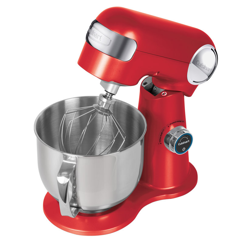 Batteur sur socle numérique Precision Master Elite de 5,2 L (5,5 pte) de Cuisinart (rouge)