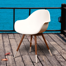 Alyisa Wood Outdoor Dining Armchair