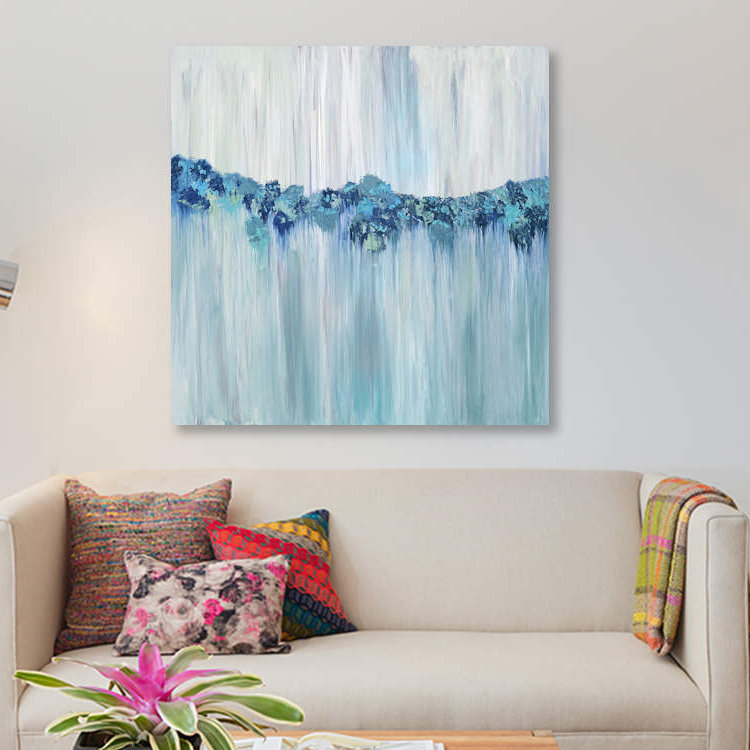 " Keeping Calm " by Sofia Veysey, 18" H x 18" W x 1.5" D