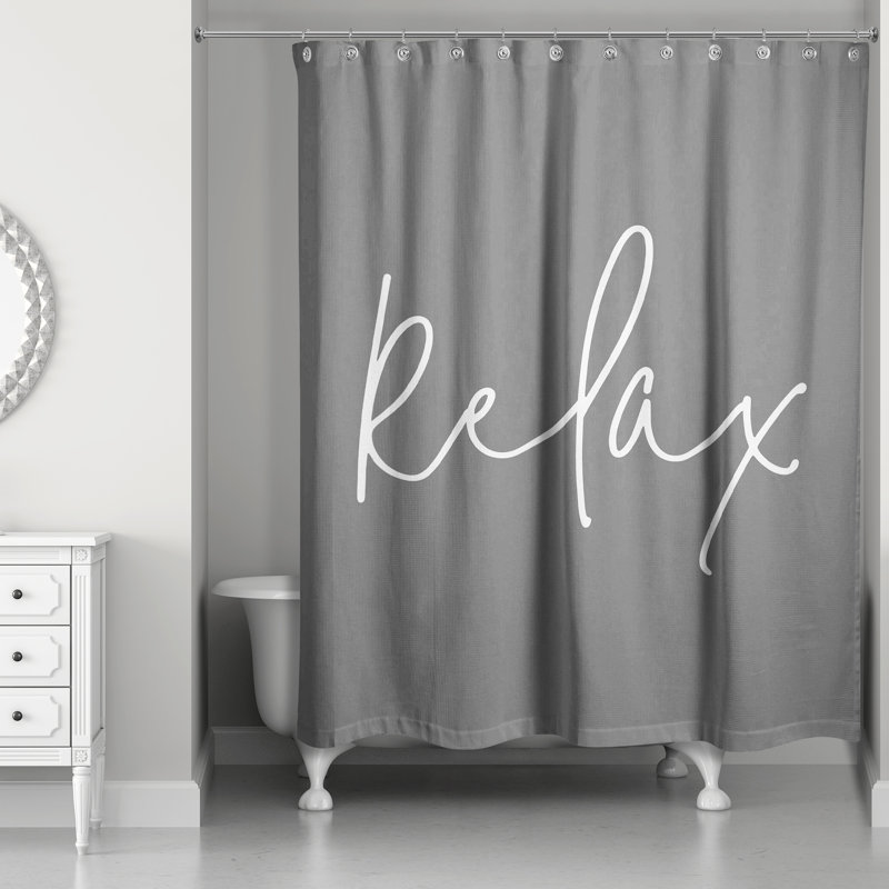 Rideau de douche Perine, Gris
