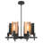 Mihriban 6 - Light Wagon Wheel Chandelier