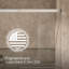 Elate Sliding Bath Door, 56-3/4-In H X 56-1/4 - 59-5/8-In W With Heavy 5/16-In Thick Crystal Clear Glass-680138550