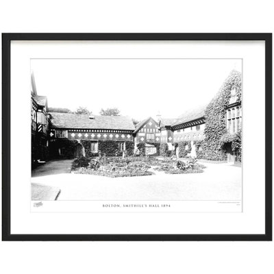 Bolton, Smithill's Hall 1894 by Francis Frith - Single Picture Frame Print