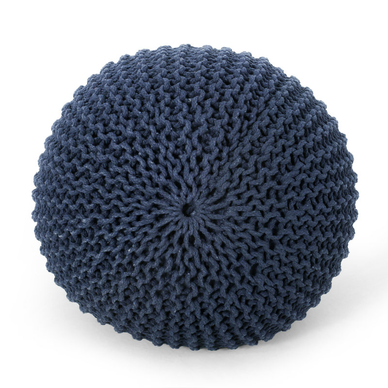 Moro POUF, Coton bleu marine