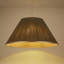 Luminaire suspendu en corde de chanvre 1 lumière Coreon