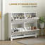 12 Pair Shoe Storage Cabinet-1168413516