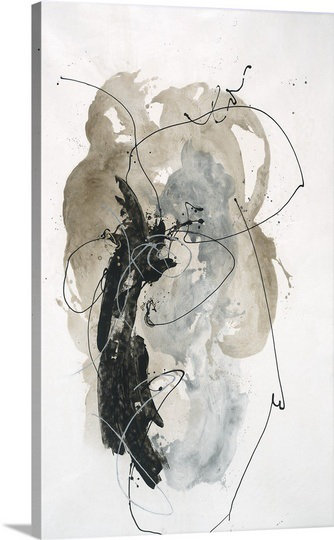 Mallon «Spiritual Contour» par Frostburg - impression sur toile tendue, H 36 po x l 24 po x P 1,25 po
