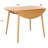 Roma Rnd Drop Leaf Scallop Table-853723498
