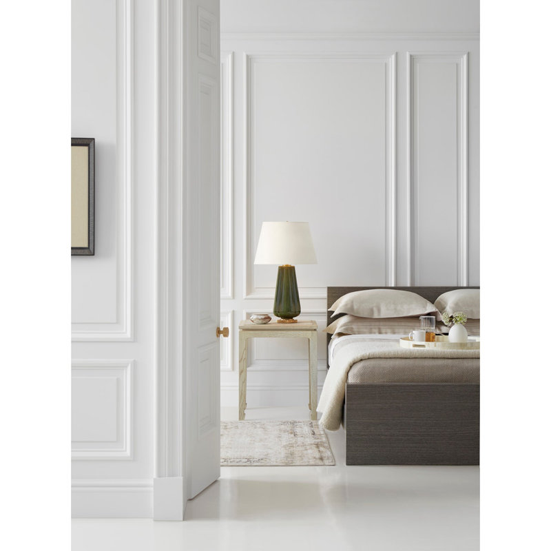 Penelope Table Lamp, Green Porcelain
