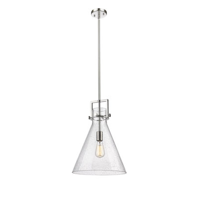 Coterie Single Light Glass Dimmable Pendant