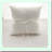 Ivory Wedding Ring Pillow with Pearl Decorations