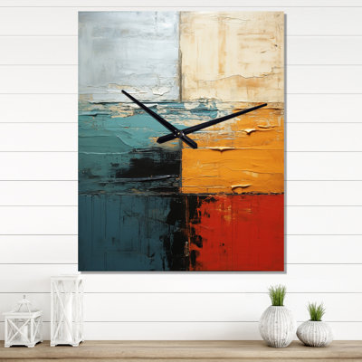 Haspel - Abstract Shapes Modern Wall Clock