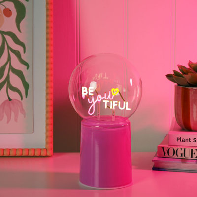 Glass Novelty Lamp