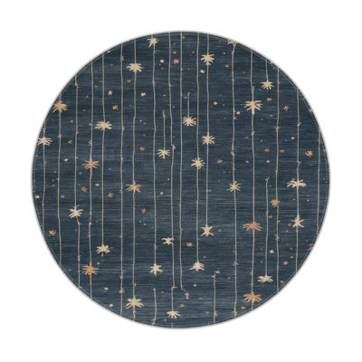 Tapis intérieur et extérieur gris Nature