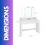 Dressing Table with Mirror