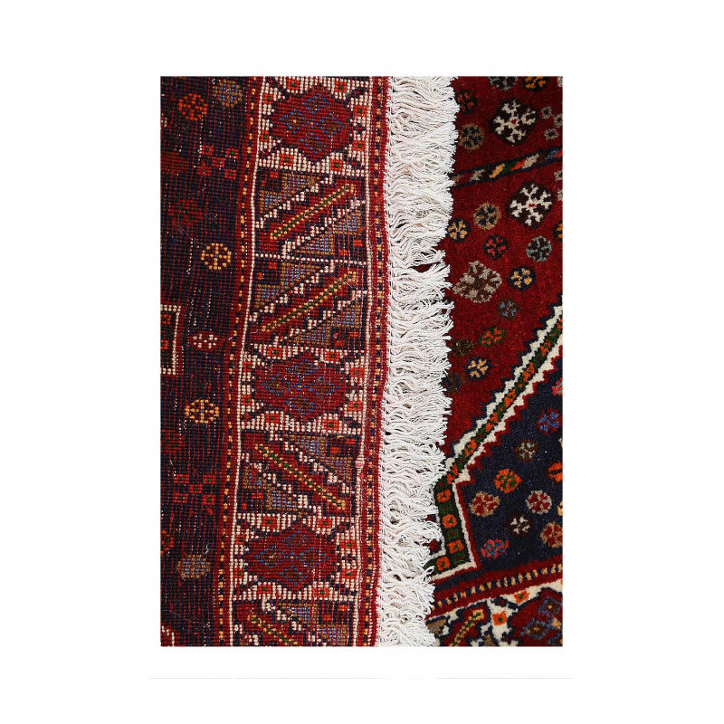 Tapis en laine d'agneau unique 2 pi 5 po x 3 pi Byntlee