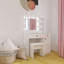 Ensemble coiffeuse avec miroir