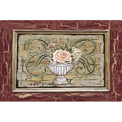 Antique White Vase III by Carolee Vitaletti - No Frame Painting on Canvas