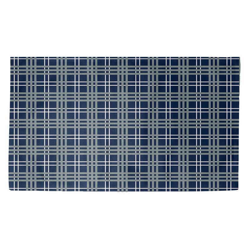 Plaid Indoor Rug, Rectangle 3' x 5'